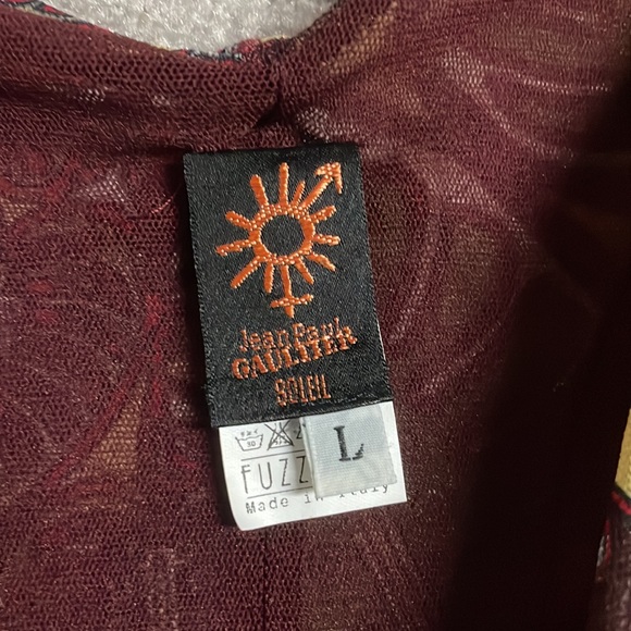 Jean Paul Gaultier Vintage Long Sleeve Dress Size Large - Picture 10 of 12